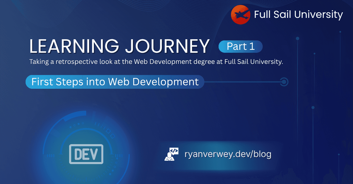 First Steps into Web Development at Full Sail University