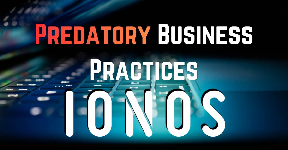 IONOS: Three Months, Two Websites, and a Cancellation That Wouldn't End