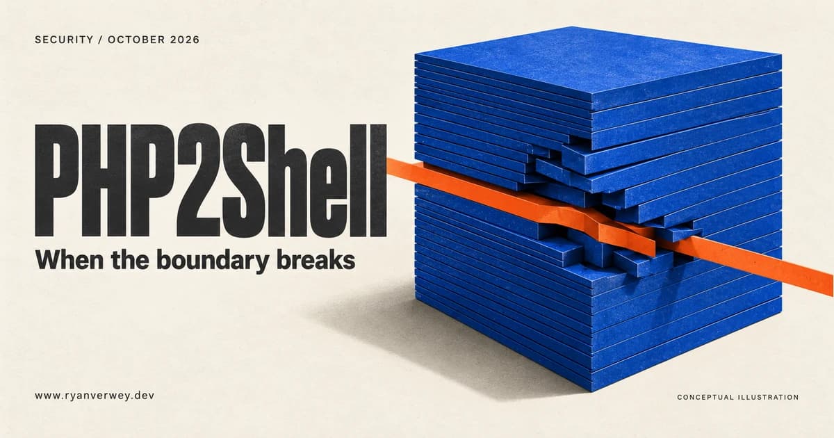 PHP2Shell: What Happened, Why It Happened, and What to Do Now